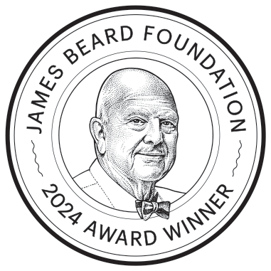 James Beard Award winner seal