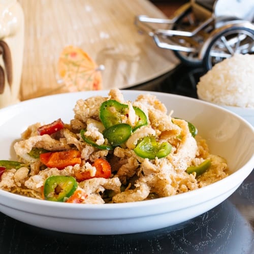 Salt & Pepper Chicken.