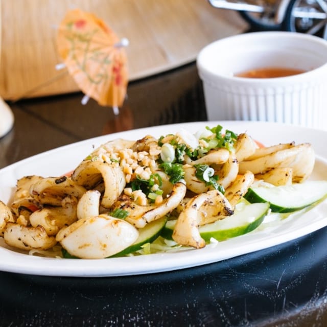 Grilled Squid.