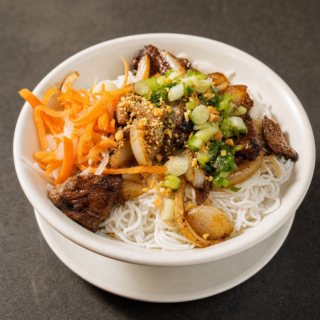 Lemongrass Steak Vermicelli.