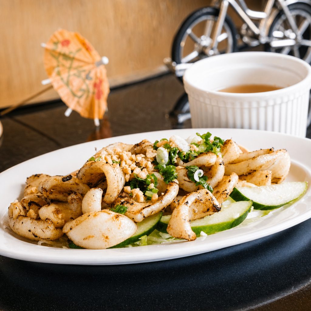 Grilled Squid.