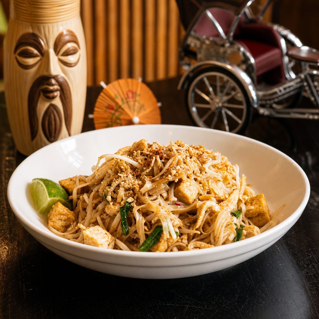 Chicken Pad Thai.