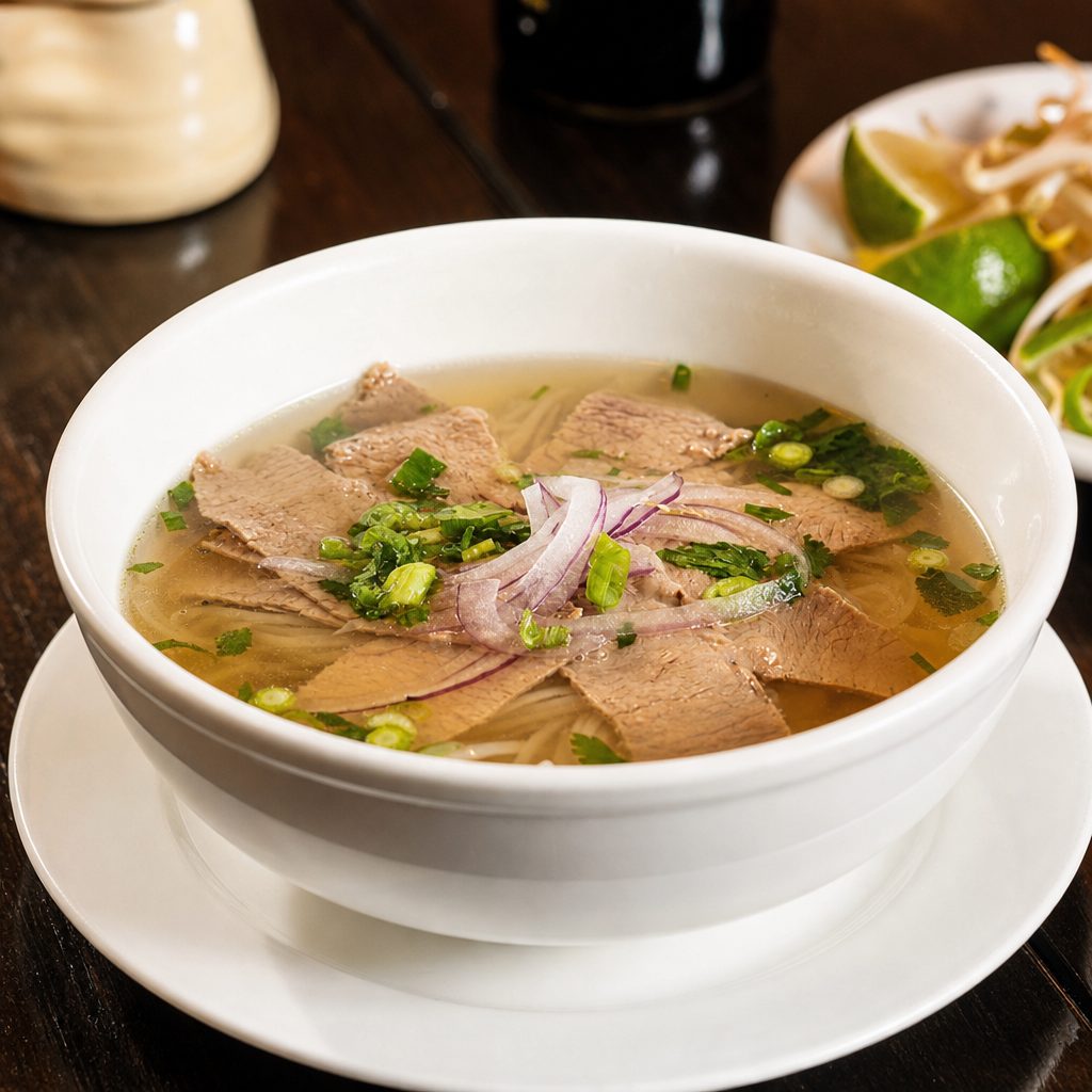 Beef Brisket Noodle Soup.