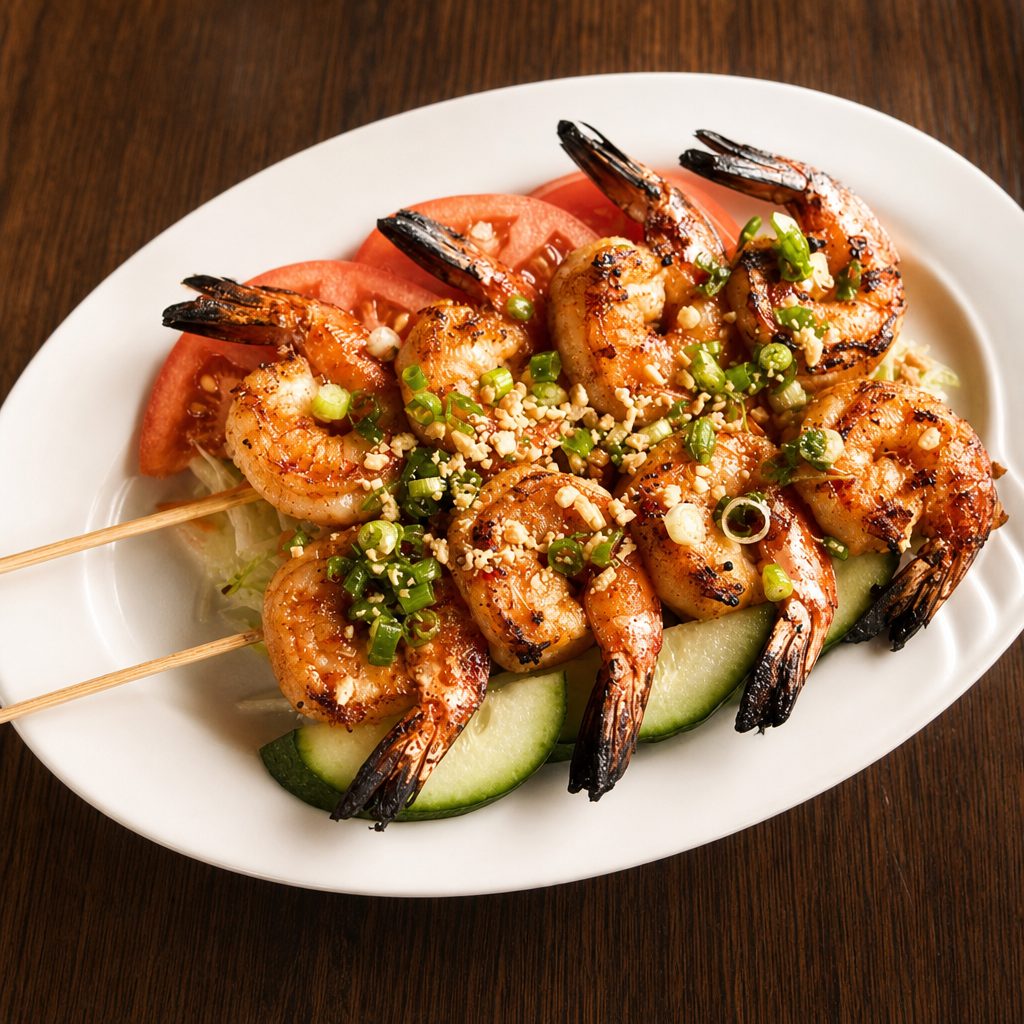 Grilled Shrimp.