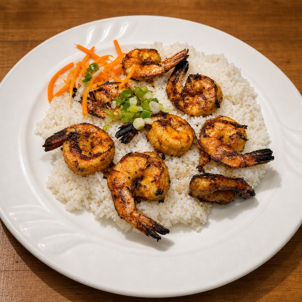 Shrimp Broken Rice.