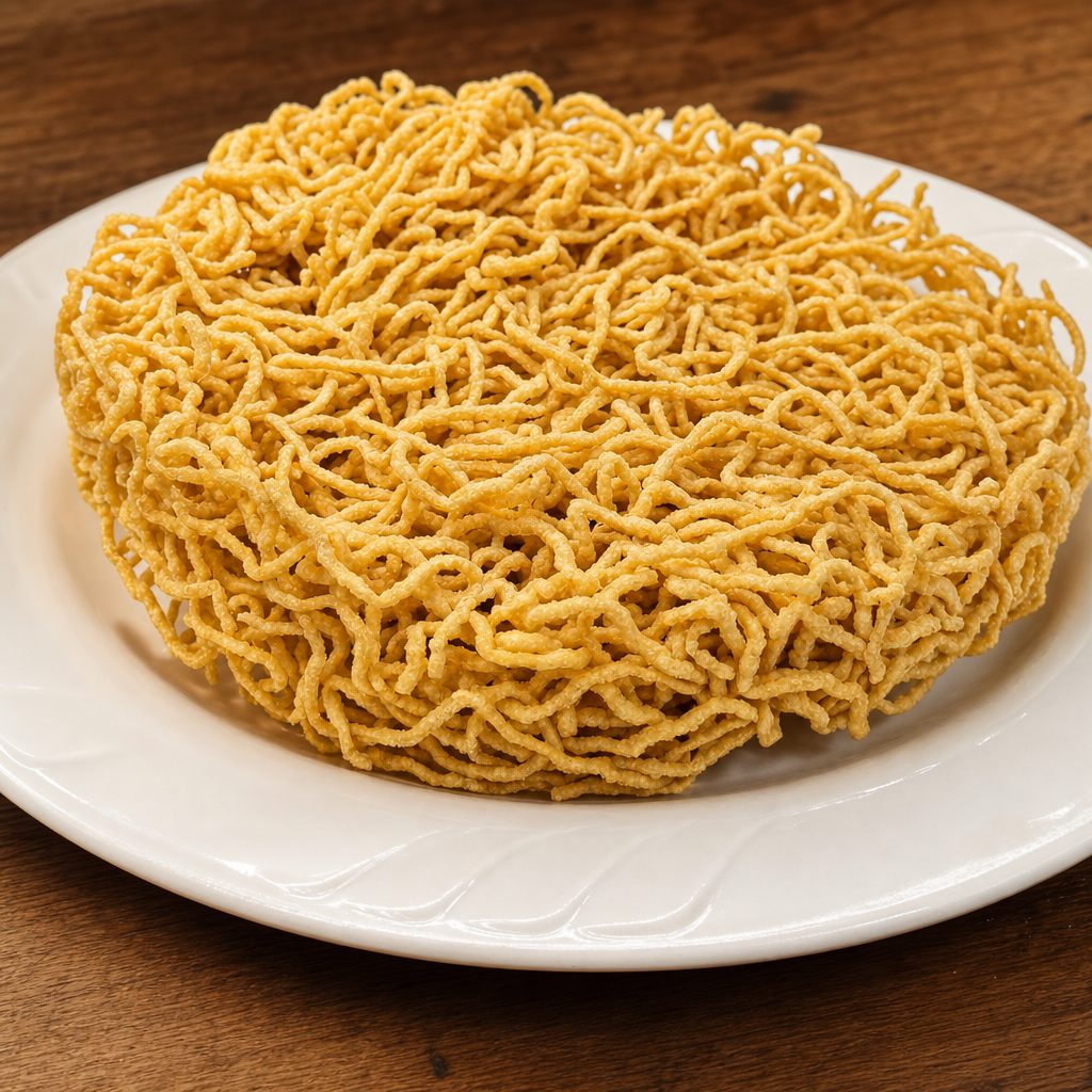 Crispy Egg Noodle.