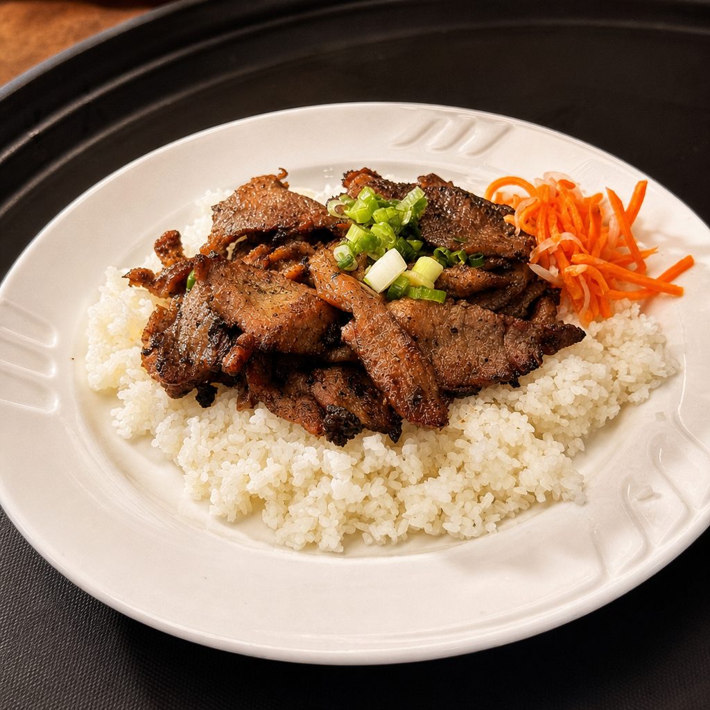 Pork Broken Rice.