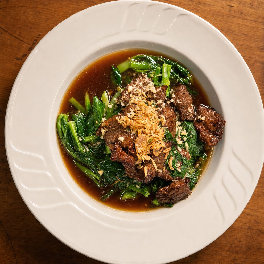 Beef Basil.