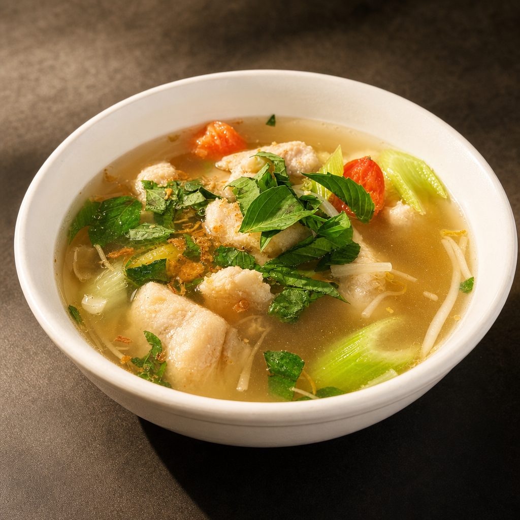 Sweet & Sour Fish Soup.