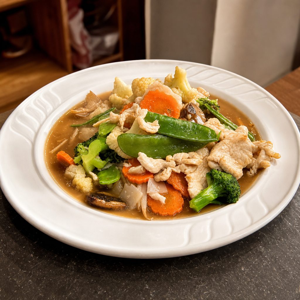 Chicken Chow Fun.