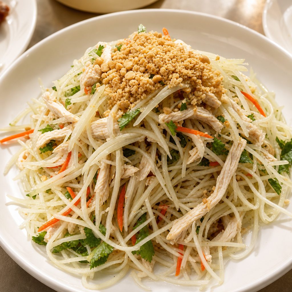 Chicken Papaya Salad.