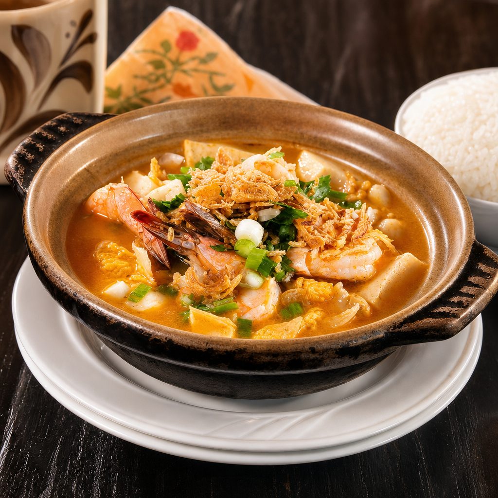 Seafood Claypot.