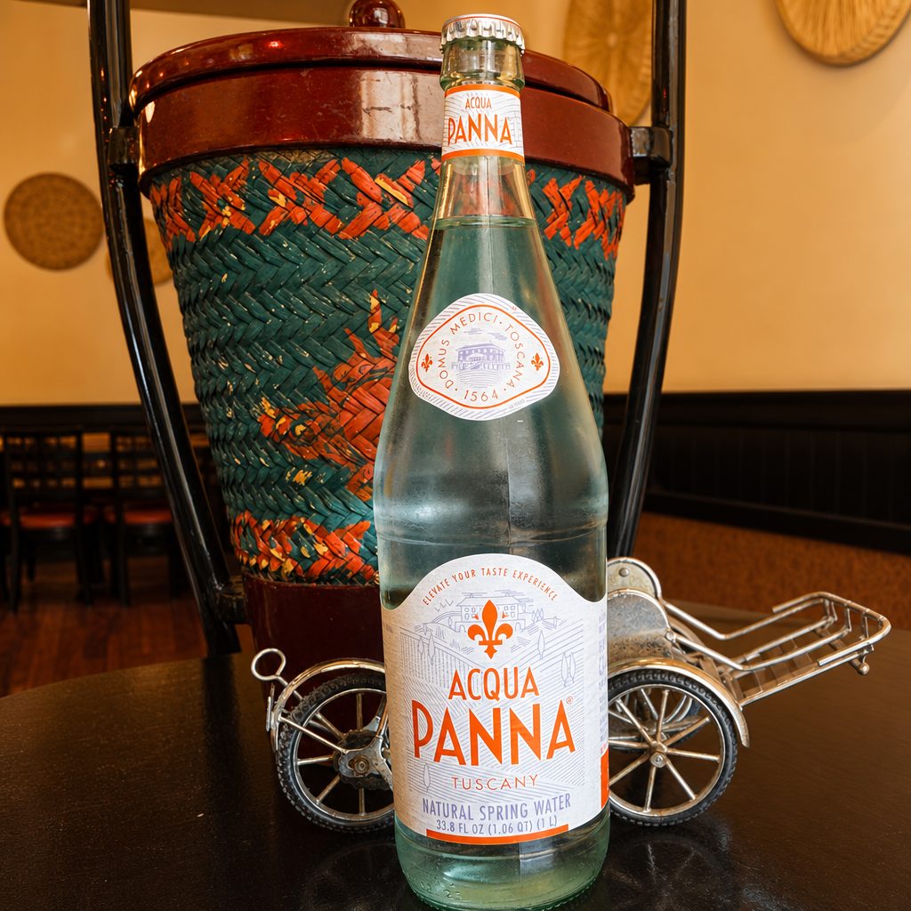 Acqua Panna.