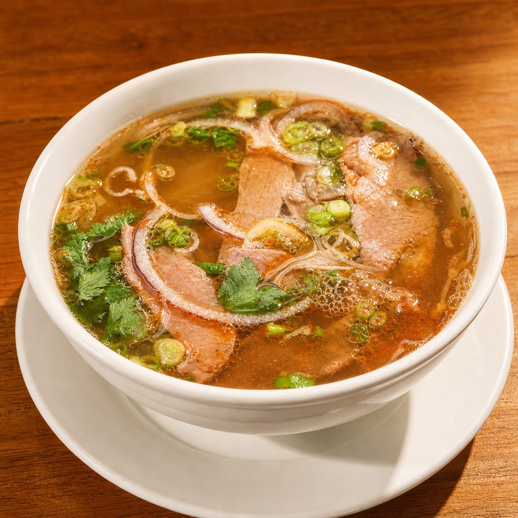 Beef Lemongrass Soup.