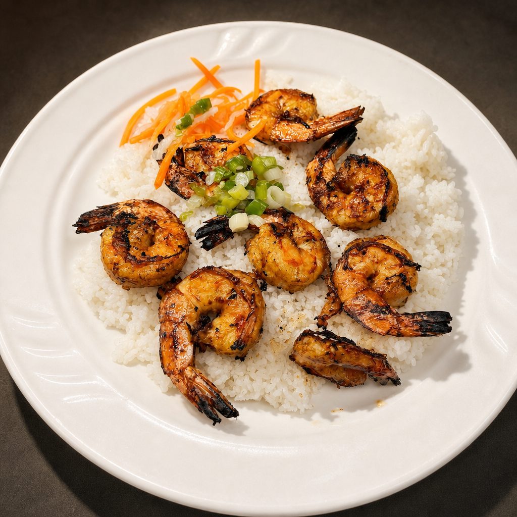 Shrimp Broken Rice.
