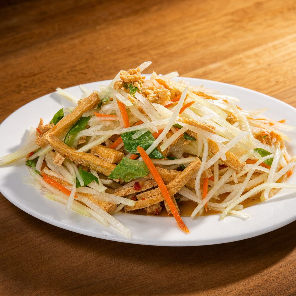 Tofu Papaya Salad.