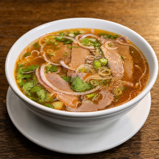 Beef Lemongrass Soup.