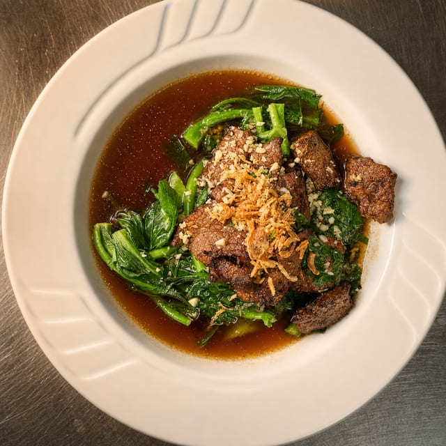 Beef Basil.
