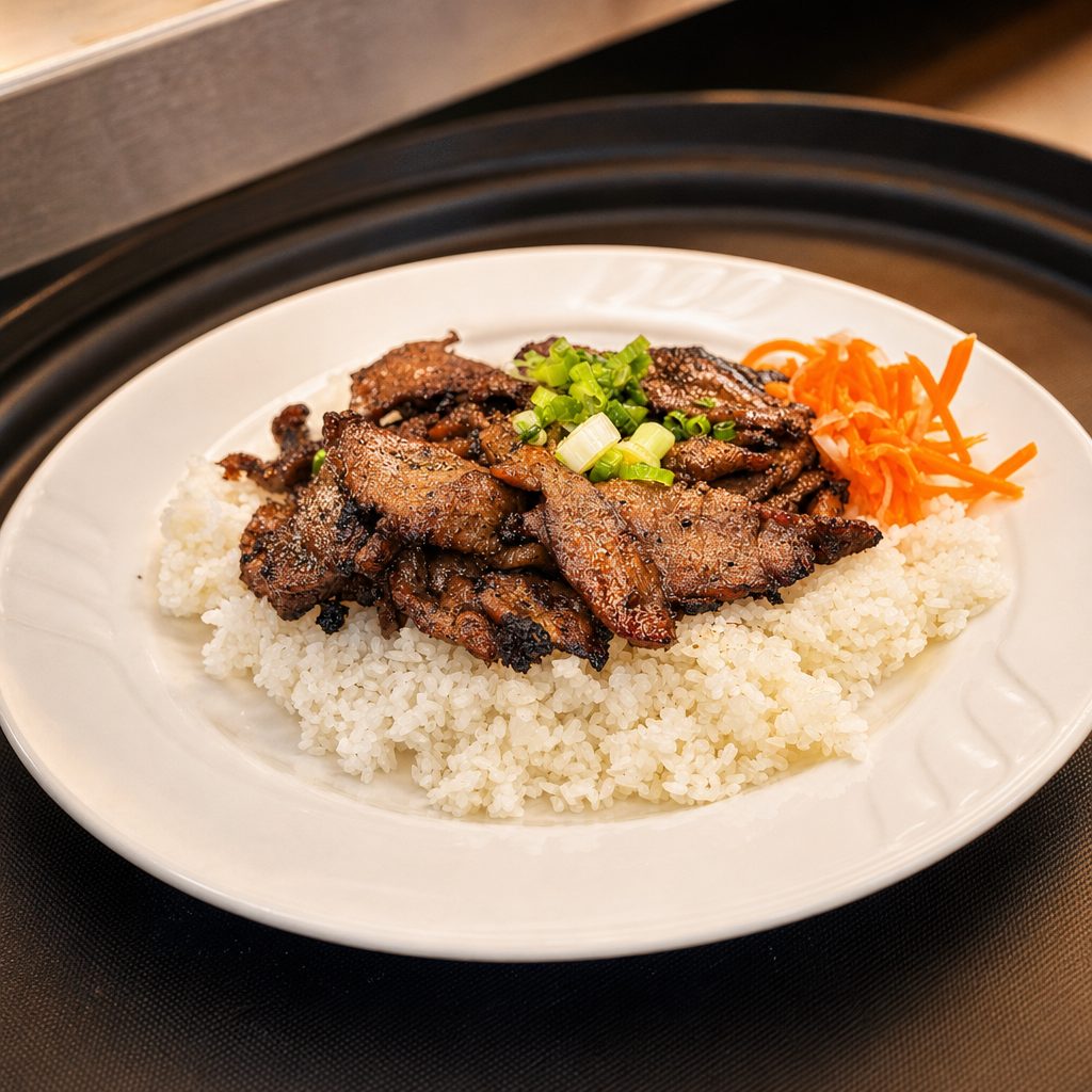 Pork Broken Rice.