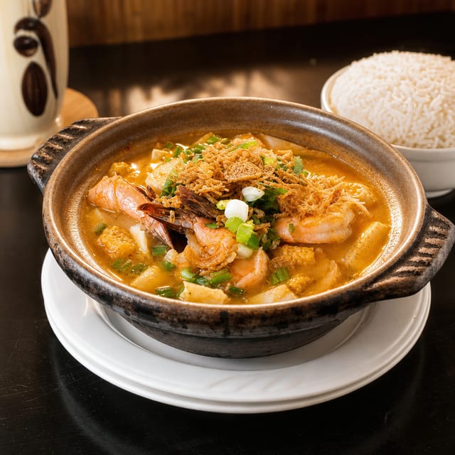 Seafood Claypot.