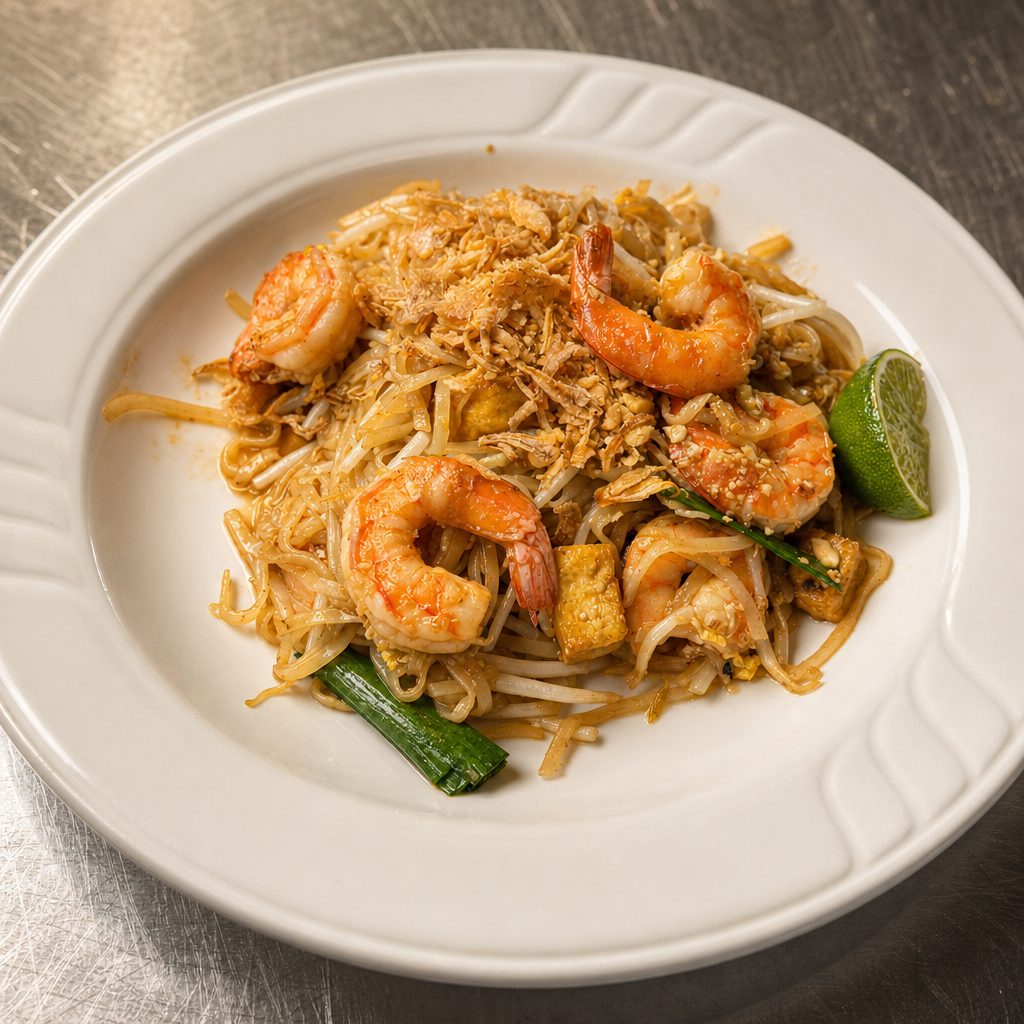 Shrimp Pad Thai.