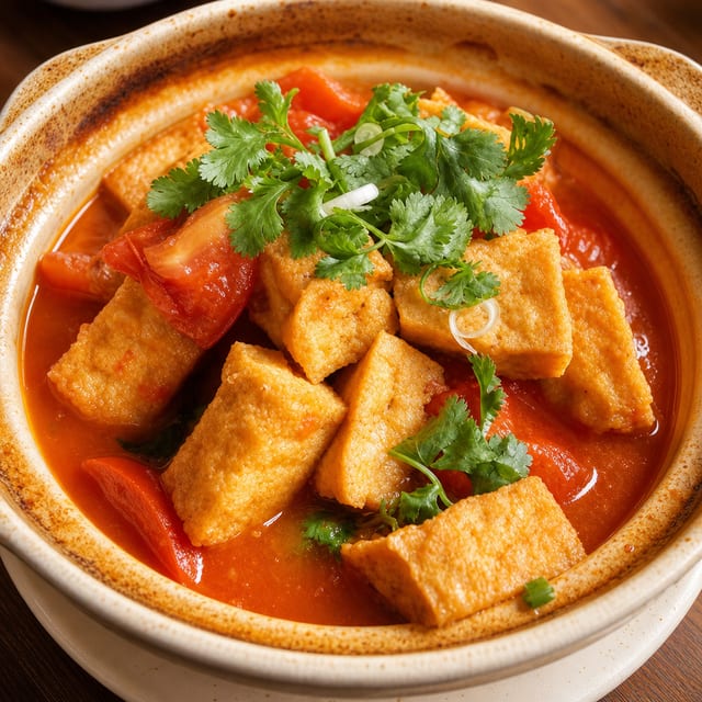 Tomato Tofu.