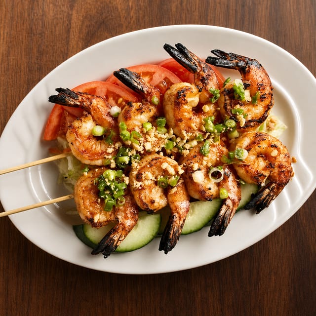 Grilled Shrimp.