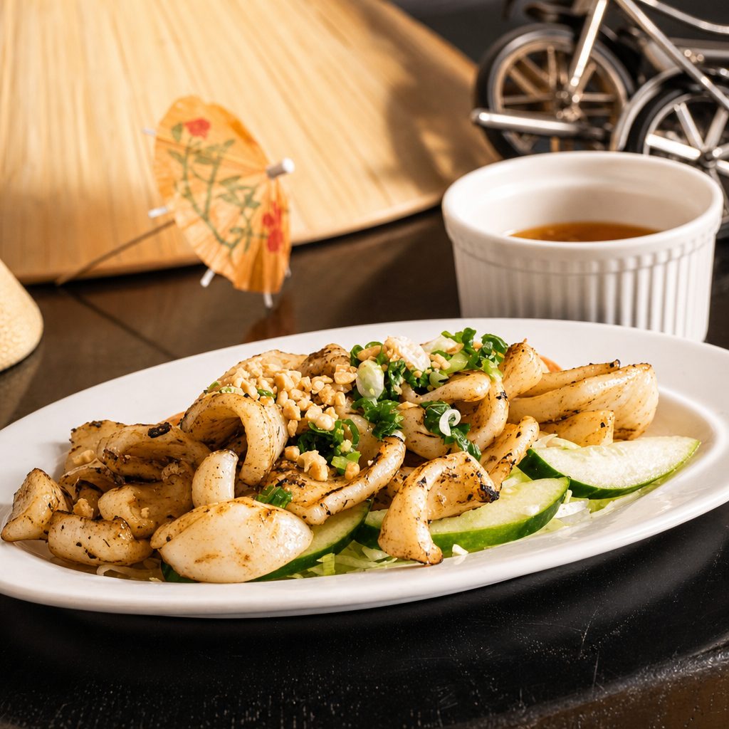 Grilled Squid.