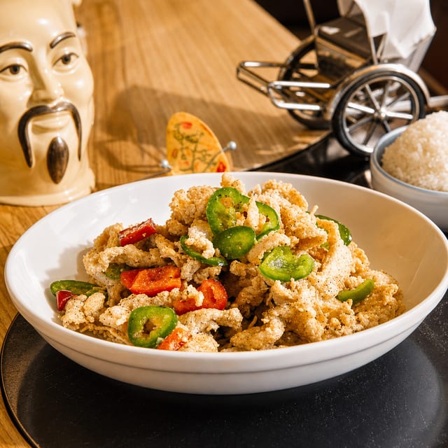 Salt & Pepper Chicken.
