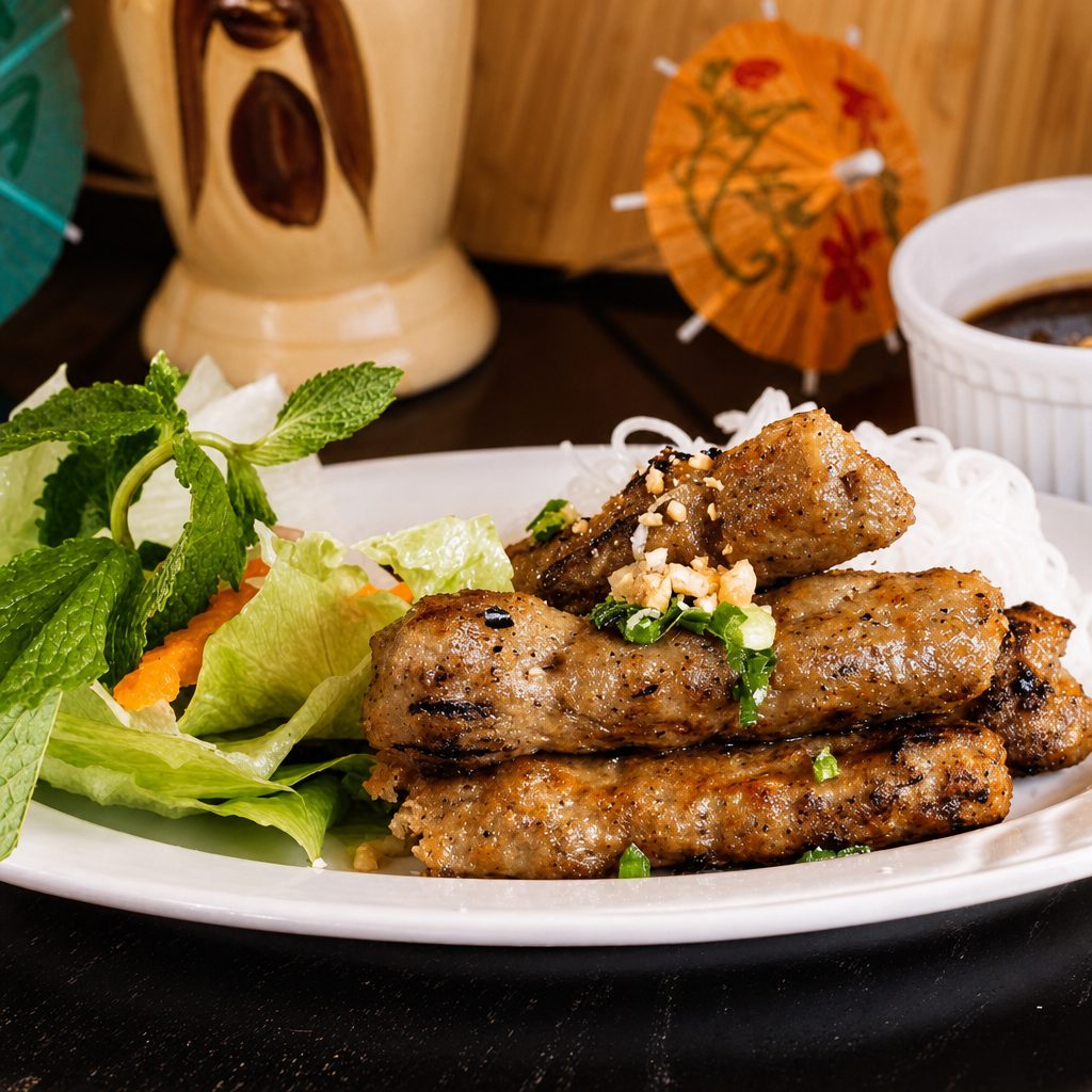 Grilled Meatballs.