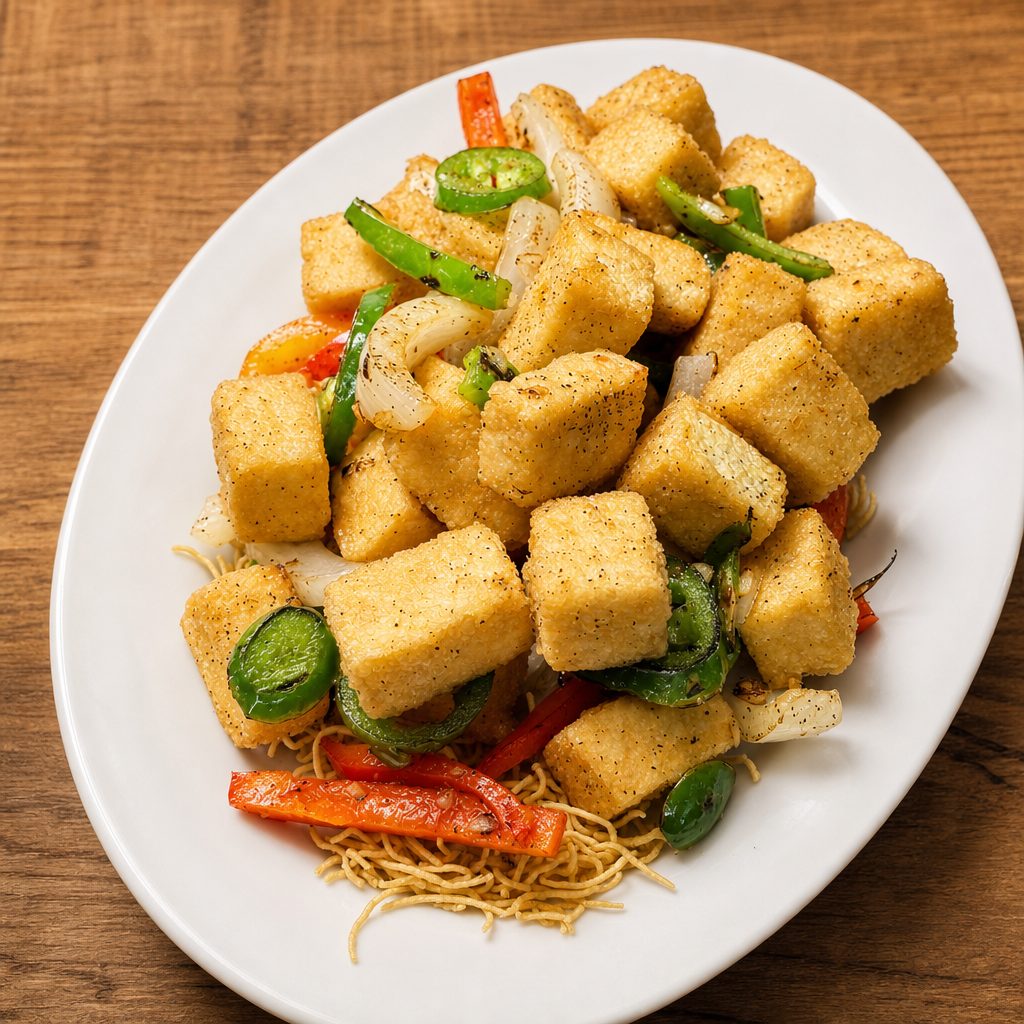 Salt & Pepper Tofu.