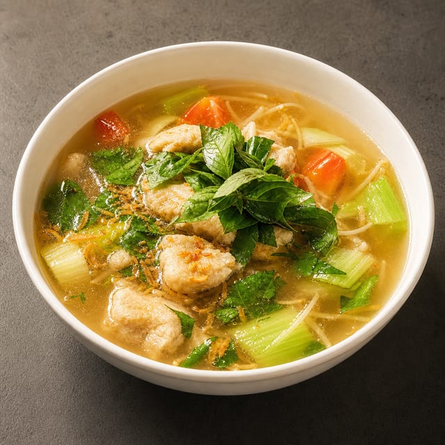 Sweet & Sour Fish Soup.