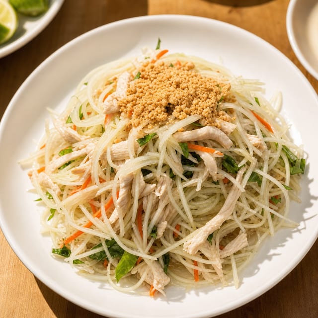 Chicken Papaya Salad.