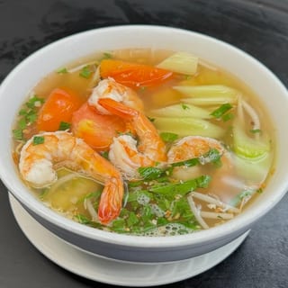 Sweet & Sour Shrimp Soup
